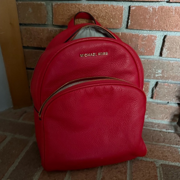 Michael Kors Pebbled Leather Small Backpack - Picture 1 of 6